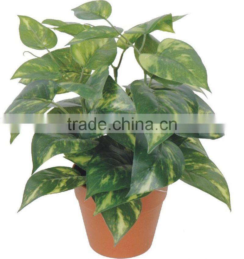 artificial green bonsai Philodenron selloum Koch WB10-13J-GN ( plant bonsai flower tree of Este )