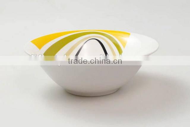 porcelain bowl stoneware bowl ceramic bowl with decal