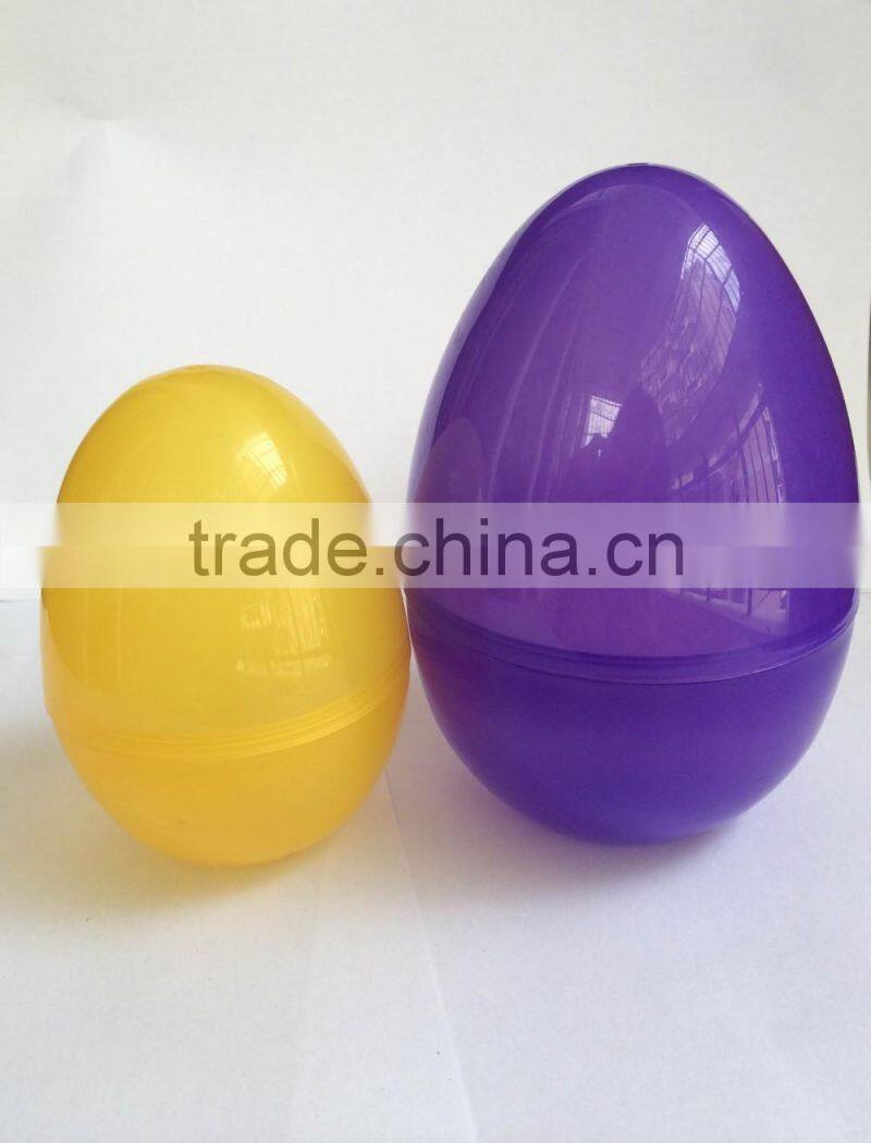 Food grand PS material Easter egg container/plastic easter egg/animal easter egg