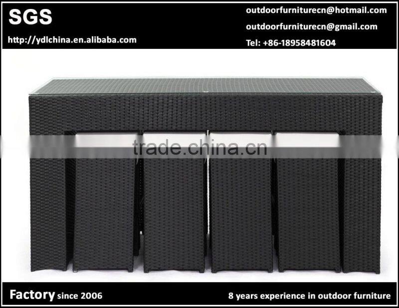 outoor wicker bar stool