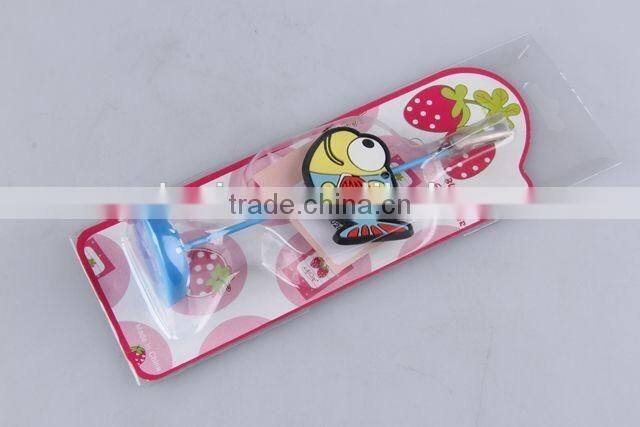 New design cartoon animal shape vertical name card holder