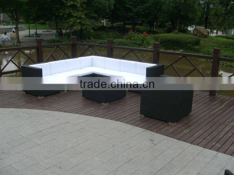 outdoor rattan furniture leisure garden wicker sofa