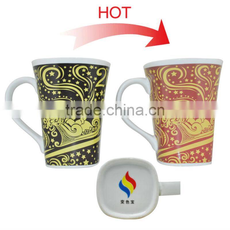 Magic Transferring Ceramic Heat Resistant Ceramic Mug