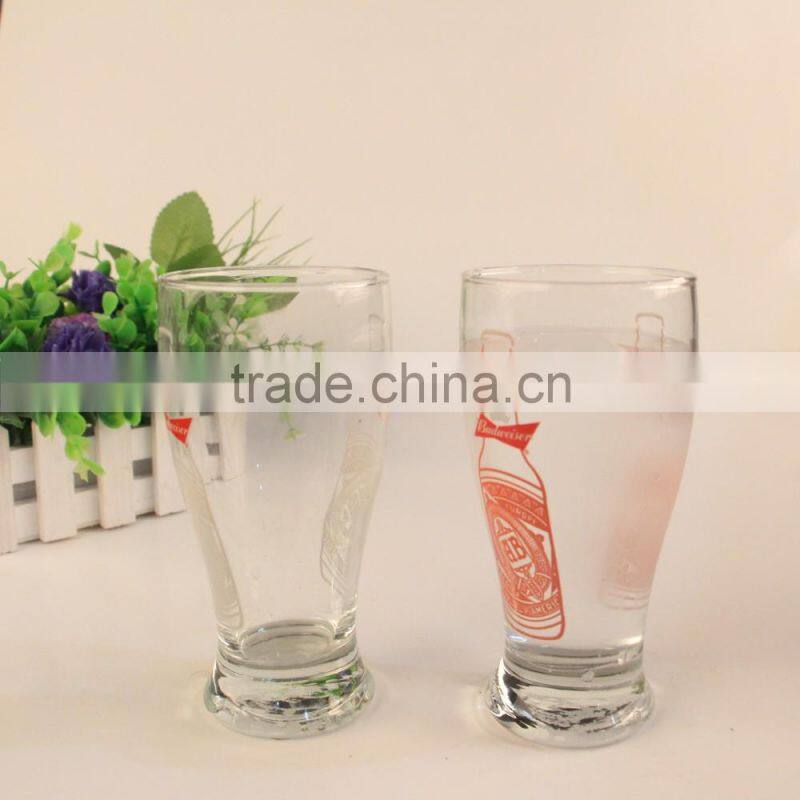 customized logo 16oz full print pint glass for promotional gift