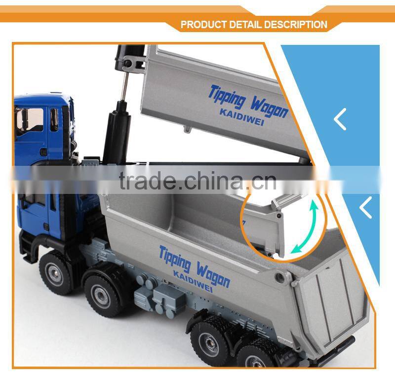 1:50 scale die cast truck models, alloy toy diecast model car ZZZ123461