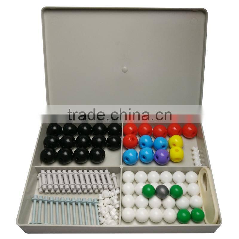 Student Chemistry Learning Molecular Model