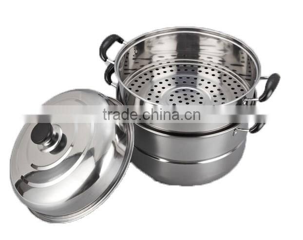 Stainless Steel Steamer Pot Food Steamer 2 layer