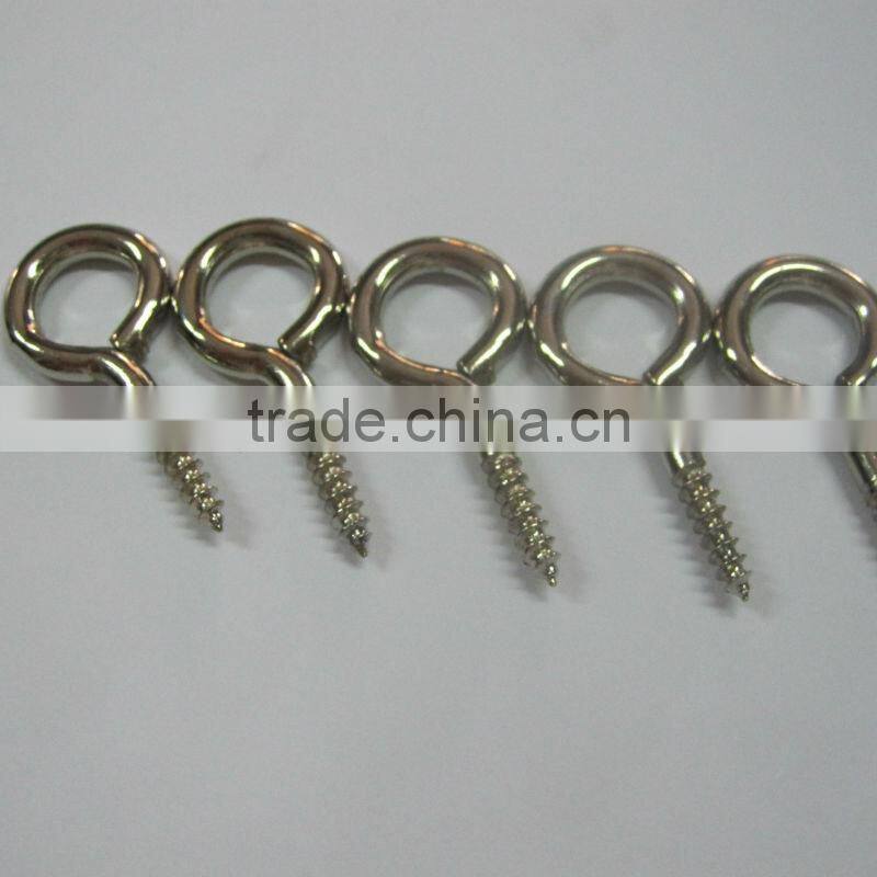 Nickel Screw Hooks in Guangzhou supplier
