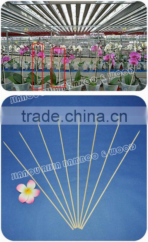 Natural color bamboo flower stakes