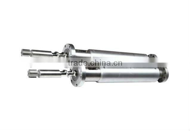 Single screw and barrel for extruder and injection molding machine( screw dia20-500mm)
