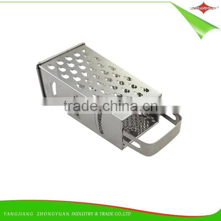 ZY-N5006 good quality 9 inch 4 sides grater full stainless steel grater