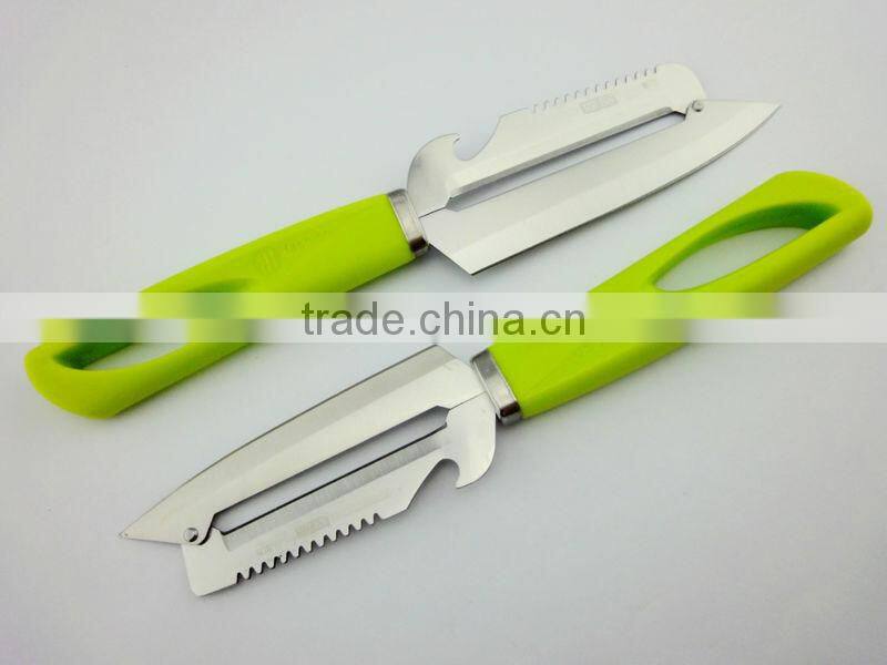 Sampa new designed Item P059 kitchen gadget plastic handle kitchen peeler