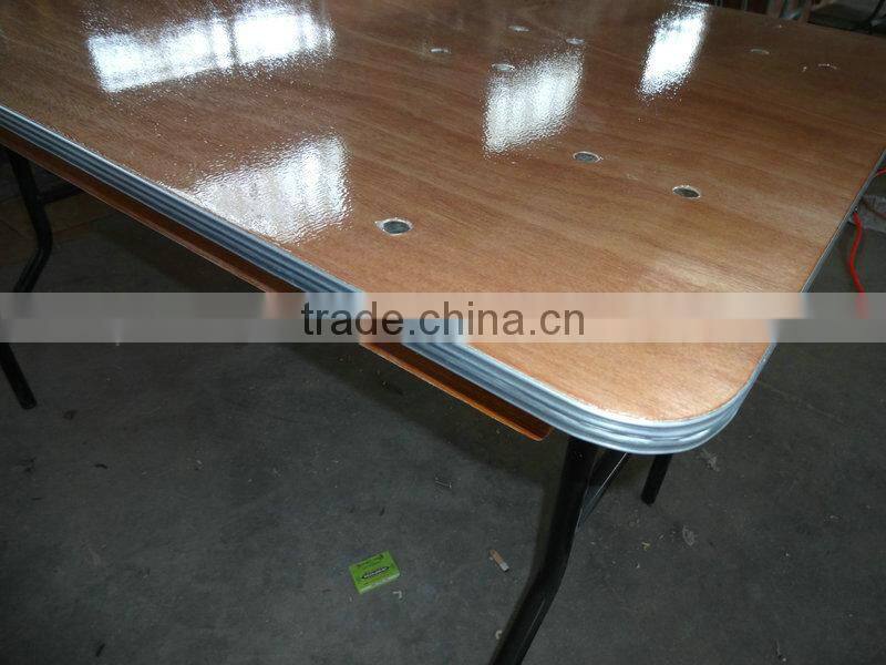 wooden foldable table for banquet