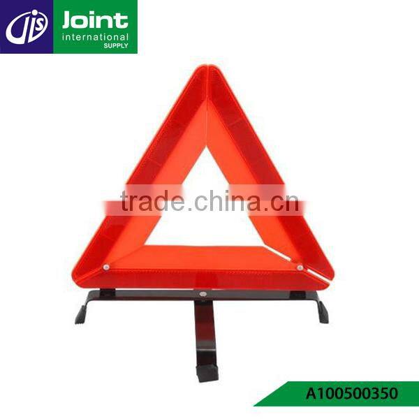 E-Mark CE Car First Aid Parking Sign with Reflectors And Triangles Foldable Triangular Barrier