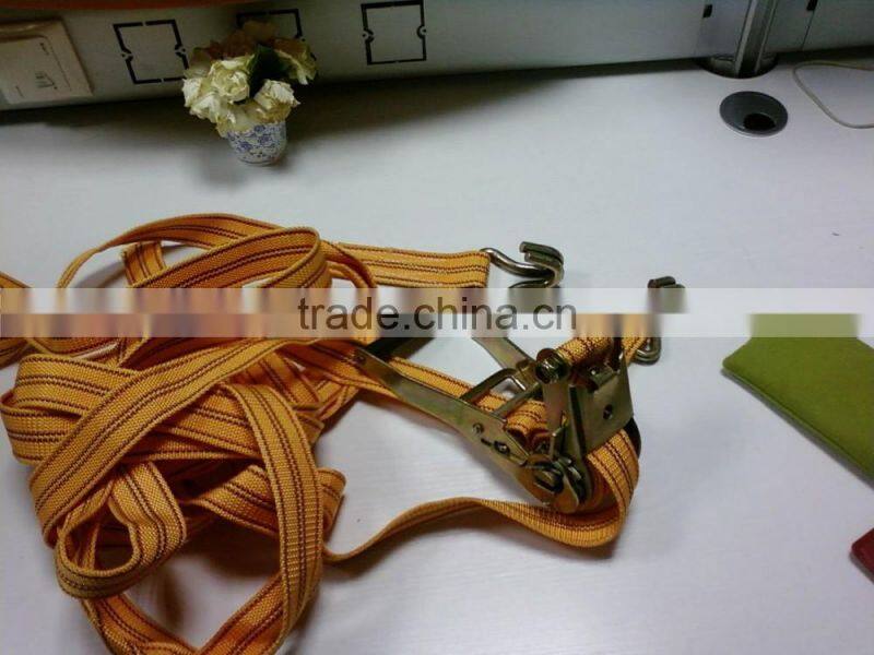 Good quality polyester strapping retractable ratchet strap