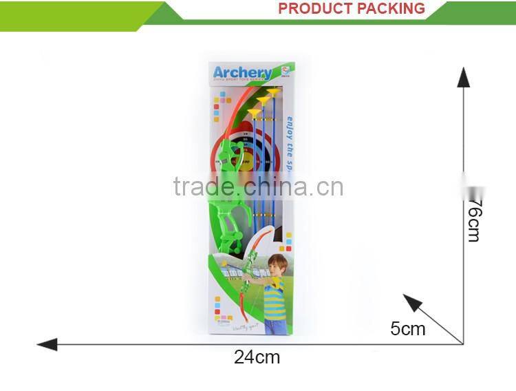 Wholesale good quailty sport large plastic recurve bow arrow