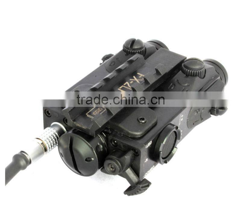 New Military standard Tactical LED light with red laser sight combo (FDA certified)