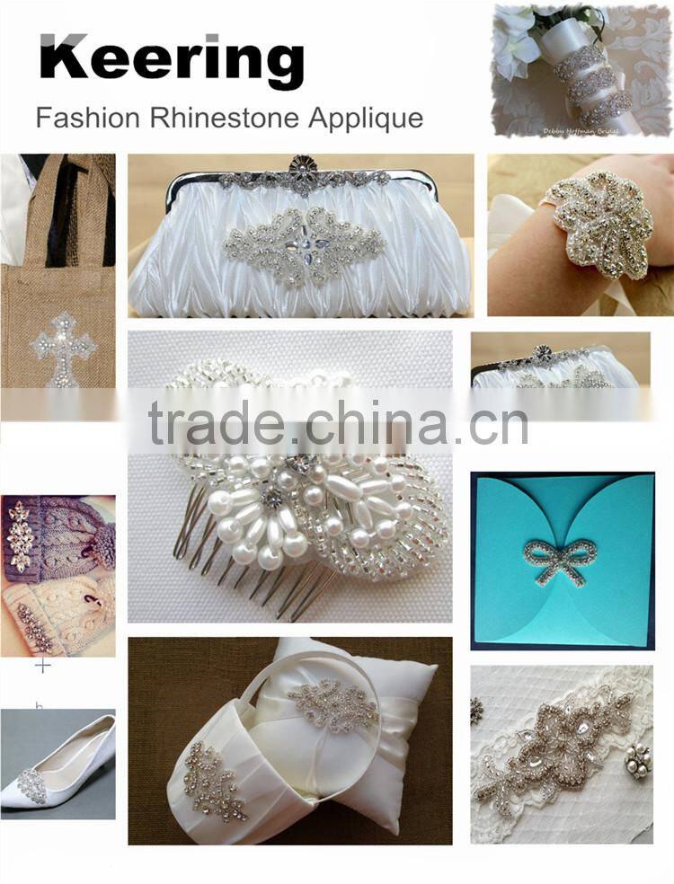 wholesale rhinestone applique wedding