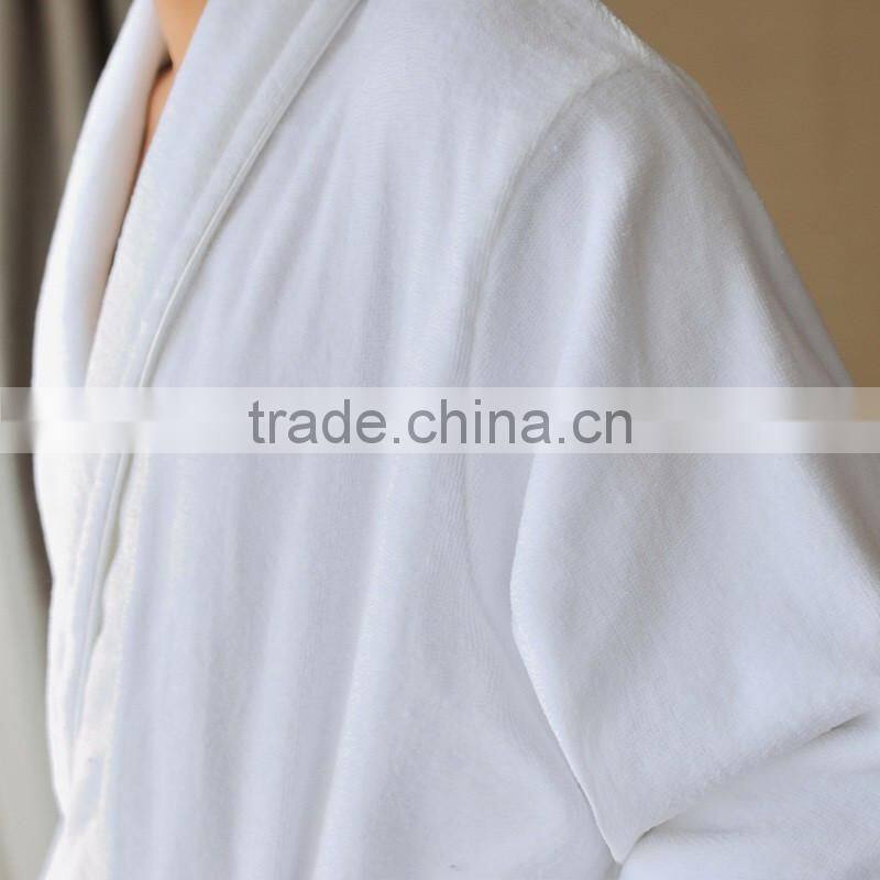 men's 100%cotton velour robe,Bathrobe,bath gown,sleepwear,nightwear