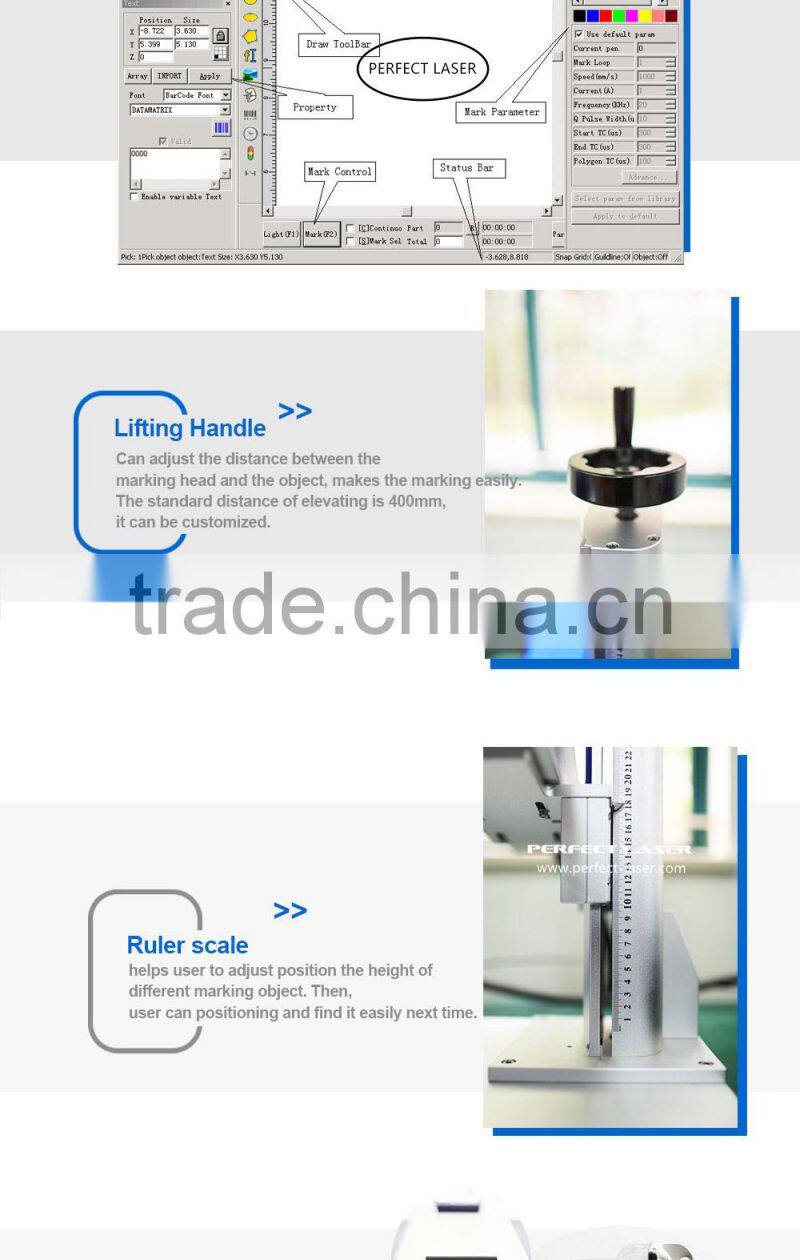Gift Box Laser Marking Machine ear tag laser marking equipment