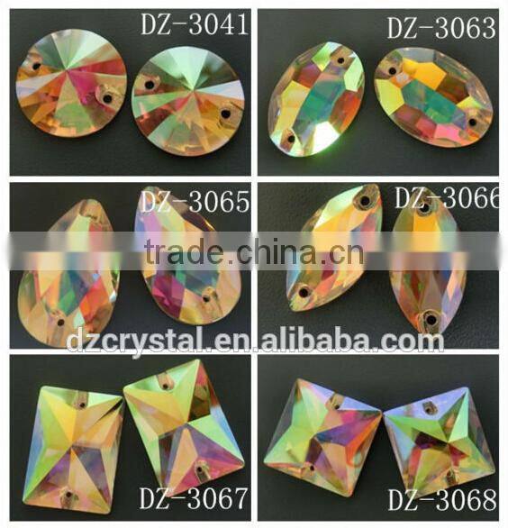 crystal button for sofa shoe upholstery decorative glass crystal button