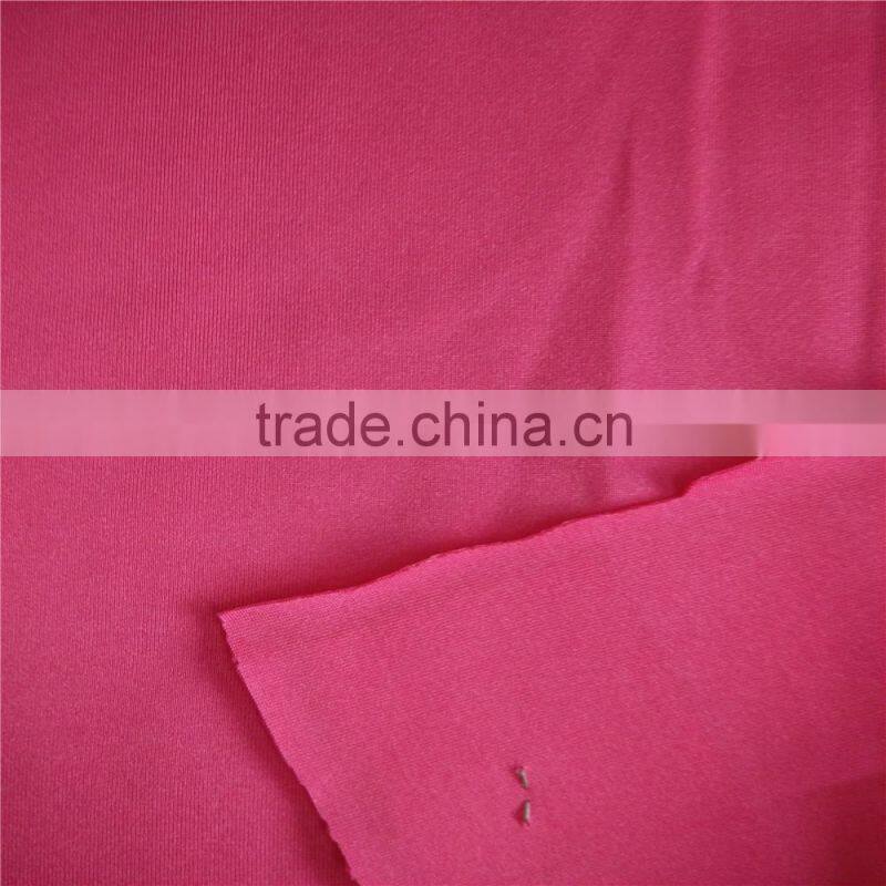 soft warp dyed polyester kintting fabric for garments