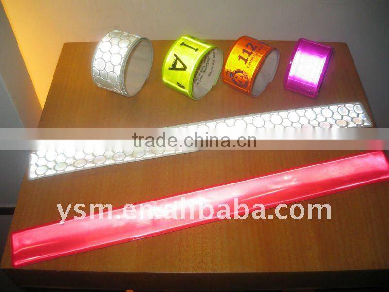 micro prismatic reflective slapwrap