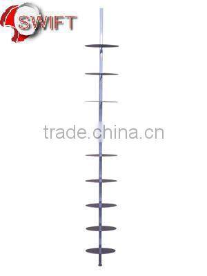 A jorden shoes windoe display props waterproof shoe display rack