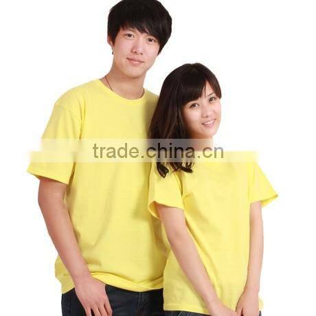combed cotton t-shirt high quality unsex t-shirt wholesale in china