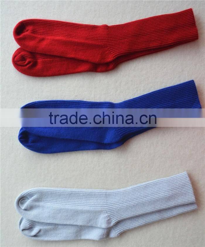 Alibaba China wholesale mens long cashmere flat and rib knit socks