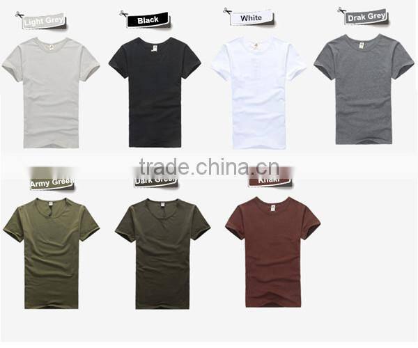 Slim Fit Army Green High Quality Bulk Blank T-shirts