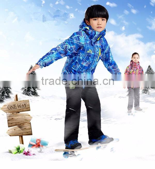 2017 3 in 1 colorful polyester kids varsity jacket