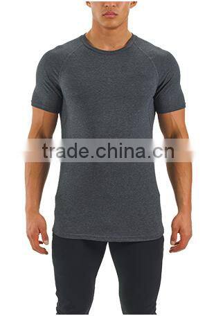Wholesale Clothing,Men Bodybuilding Gym Fitness 95% Cotton 5% Elastane Custom T Shirt Athletic Apparel Manufacturers In China