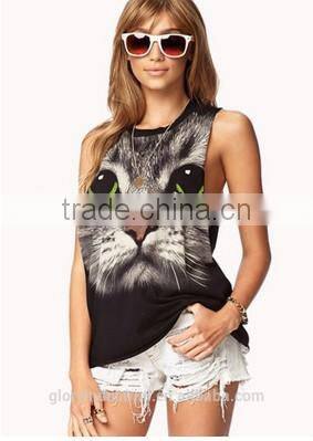 THE Sublimation printing polyester lady's vest