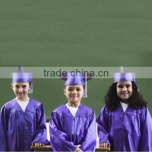 black graduation gown child, children graduation gown, kindergarten graduation gown