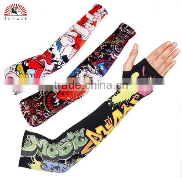 High quality Wholesale OEM Sport Cool Arm & Elbow lycra baseball arm sleeve