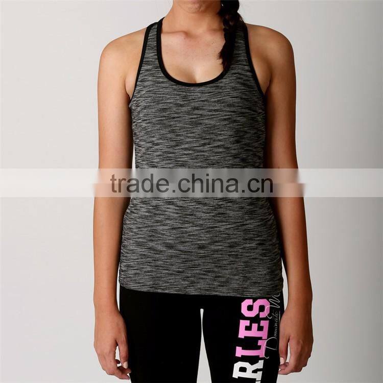 2016 Guangzhou Shandao Summer 100% Bmaboo Fiber Casual Printed Ladies Spaghetti Strap Top