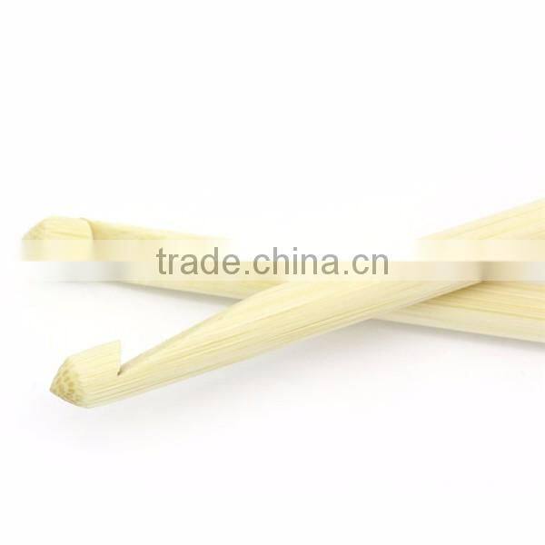 High Quality Natural Bamboo Afghan Tunisian Double Ended Crochet Hooks Needles