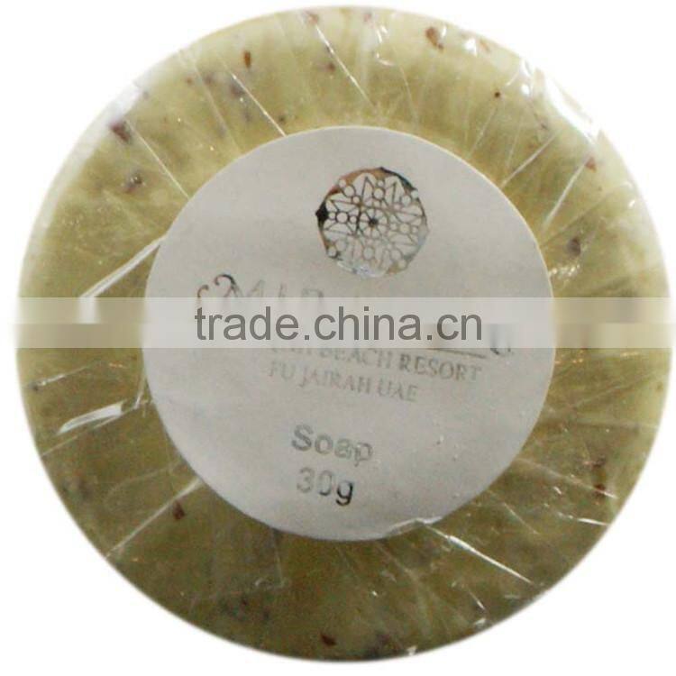 Yangzhou Manufacturer Clear Plastic Wrapped Hotel Soap