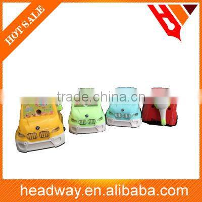 cartoon bodybuilding bear shape pencil sharpener for kids