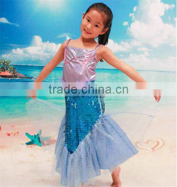 New Kids dress Frozen Anna Princess Dress Frozen girls dress lace evening dress
