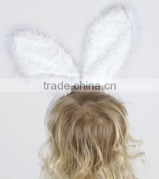 Novelty Headband Tail White Bunny Costume Children