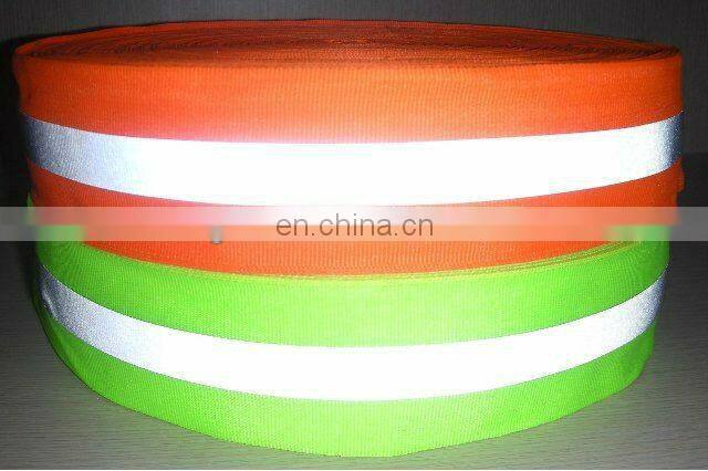 Orange Kaifeng High Reflective Nylon Ribbon For Safety Products Accessories
