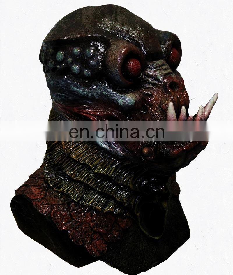 Alien Peeling Scary Clown Face Horror Monster Adult Latex Halloween Mask