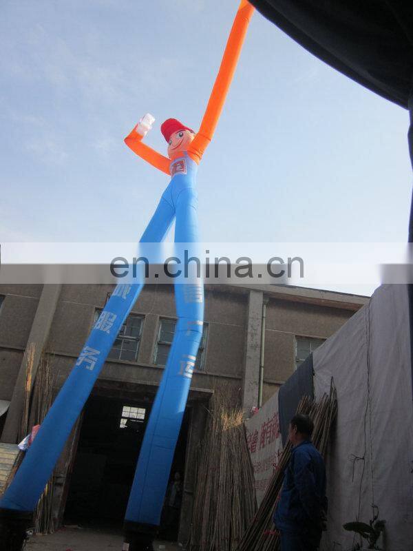 double leg giant dancing inflatable advertising air man on sale