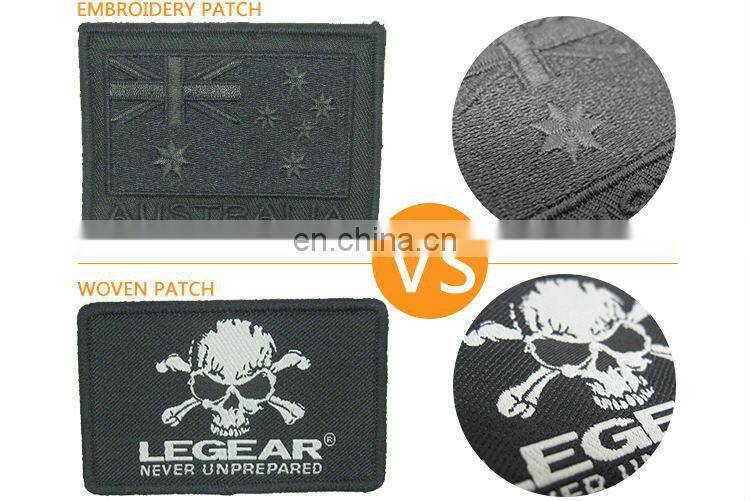 Ideal tree embroidery logo patch for garments