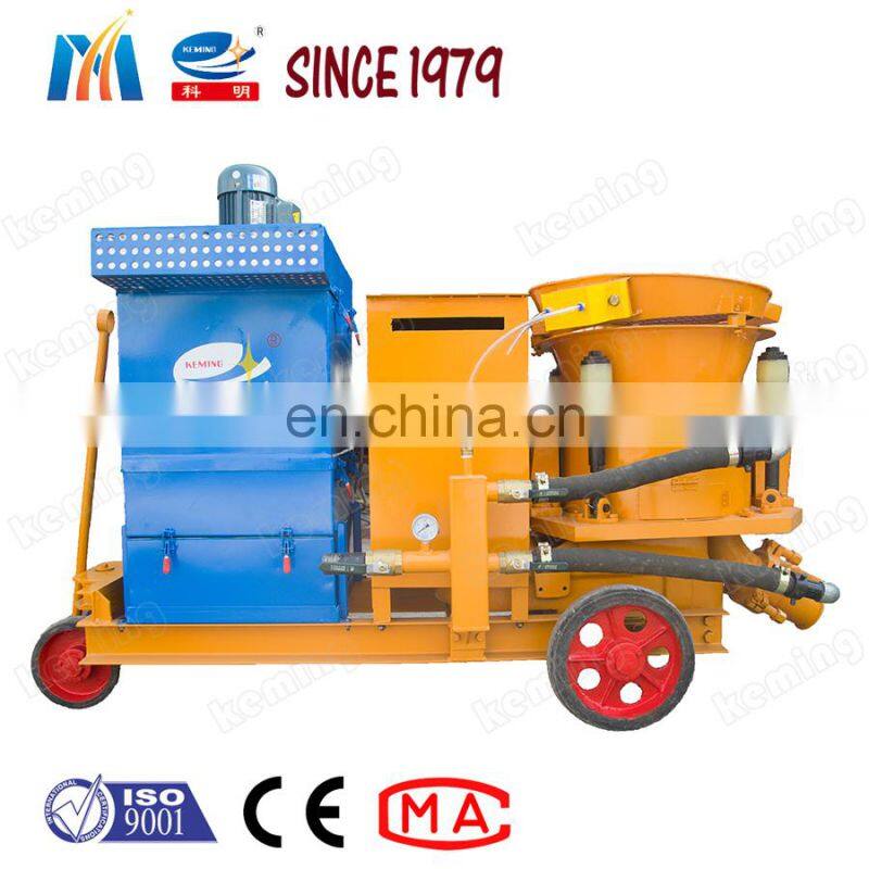 Low Dust Concrete Spray Machine Dry Mix Concrete Spraying Machines