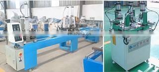 Double welding UPVC door and window machine