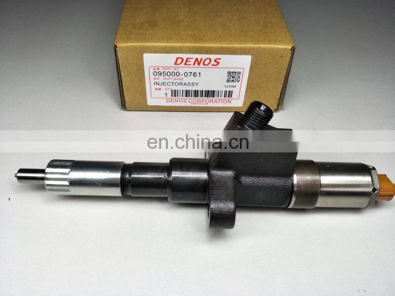 Common rail fuel injector 095000-0760, 095000-0761 for 6SD1 1153004151, 1-15300415-1