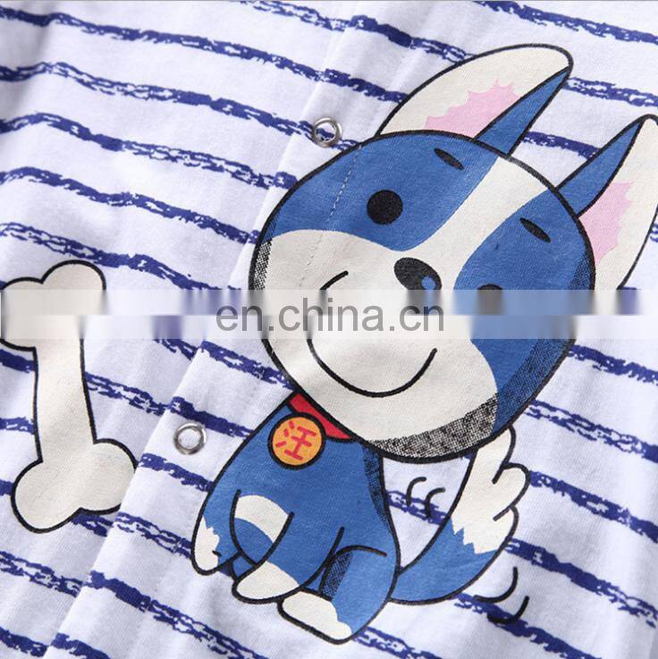 Top Quality Summer Customized 100% Cotton Baby Clothes Romper